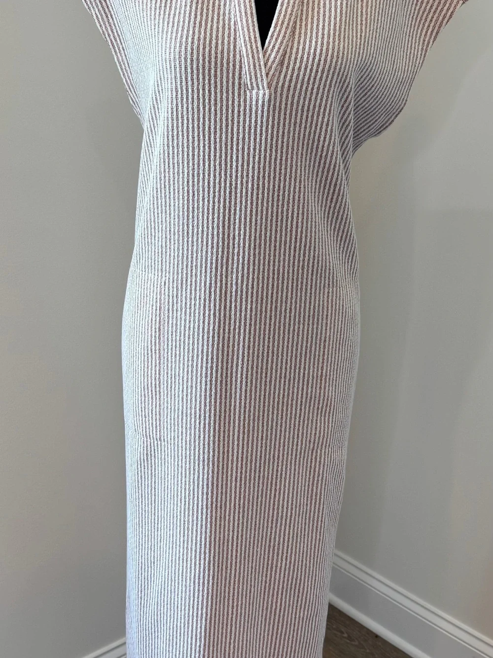 loft cream dress Marcella | Loft Sleeveless Dress in Cream | Women's Size XL | Organic Cotton